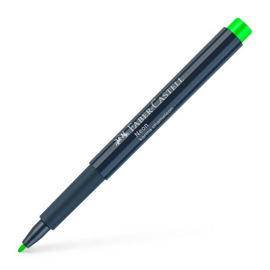 Poza cu MARKER CREATIV VERDE NEON FABER-CASTELL