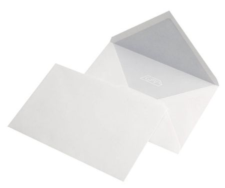 Poza cu PLIC C6 GUMAT 70G 114*162MM CLAPA V ALB 25/S GPV