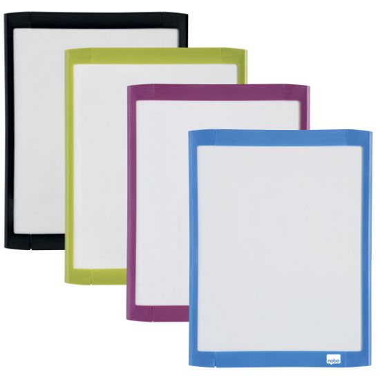 Poza cu TABLA MAGNETICA 21*28 CM + ACCESORII ALBA RAMA COLOR NOBO