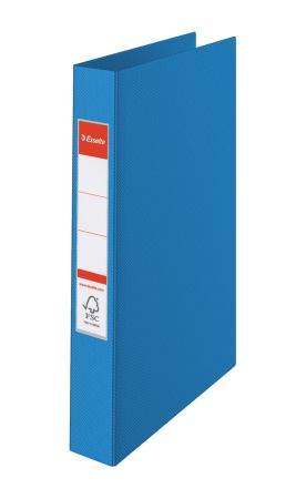 Poza cu CAIET MECANIC A4 2 INELE 25MM/42MM ALBASTRU STANDARD ESSELTE