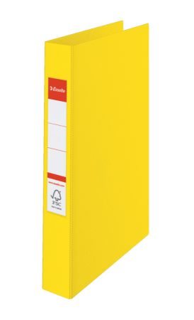 Poza cu CAIET MECANIC A4 2 INELE 25MM/42MM GALBEN STANDARD ESSELTE