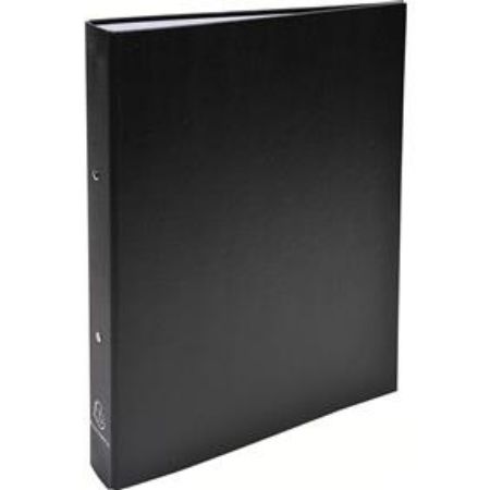 Poza cu CAIET MECANIC A4 2 INELE NEGRU 30MM PP EXACOMPTA