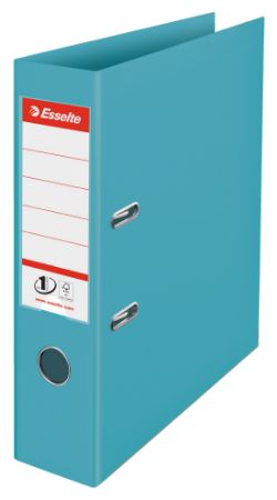 Poza cu BIBLIORAFT PLASTIFIAT INT-EXT 7.5 CM ALBASTRU COLOUR'BREEZE NR.1 POWER ESSELTE