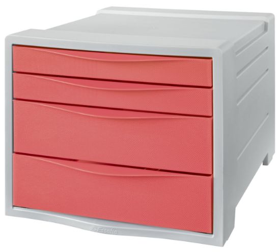 Poza cu CABINET 4 SERTARE CORAI COLOUR'BREEZE ESSELTE