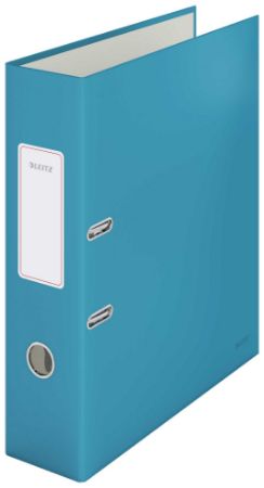Poza cu BIBLIORAFT PLASTIFIAT 8CM 180GRADE ALBASTRU CELEST COSY LEITZ