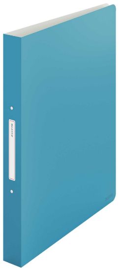 Poza cu CAIET MECANIC A4 2 INELE 25MM/32MM COP FLEX ALBASTRU CELEST COSY LEITZ