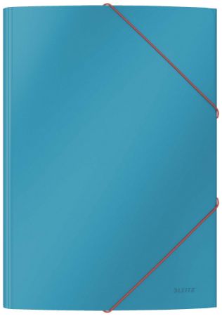 Poza cu MAPA PLASTIC CU ELASTIC A4 ALBASTRU CELEST COSY LEITZ