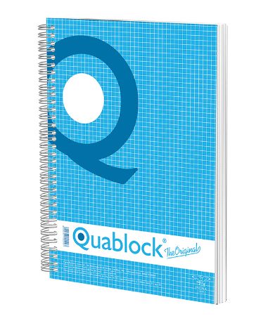 Poza cu CAIET SPIRA A4 120 FILE ARITMETICA QUABLOCK PIGNA