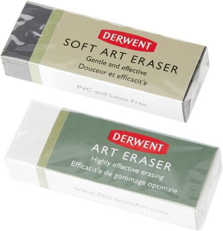 Poza cu RADIERA PATRATA ALBA 2/SET DERWENT PROFESSIONAL