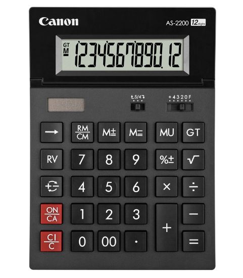 Poza cu CALCULATOR BIROU 12DIG AS2200 CANON