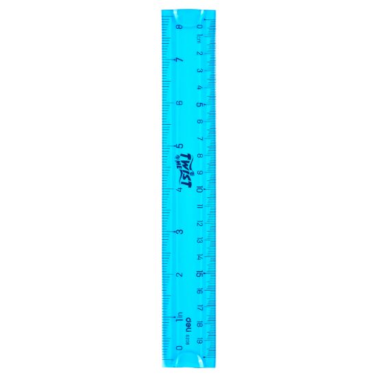 Poza cu RIGLA 20CM FLEXIBILA COLOR DELI