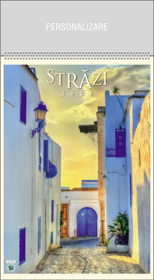 Poza cu CALENDAR PERETE STRAZI 13 FILE EGO