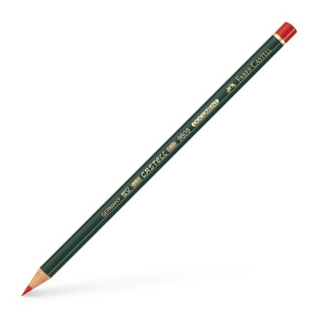 Poza cu CREION PERMANENT ROSU CASTELL DOCUMENT 9609 FABER-CASTELL