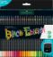 Poza cu CREIOANE COLORATE 50 CULORI BLACK EDITION FABER-CASTELL
