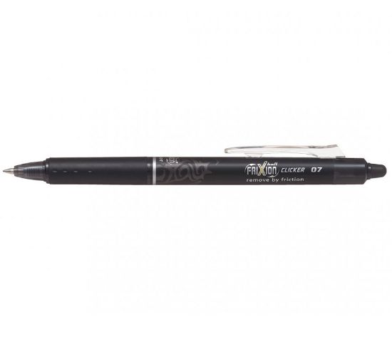 Poza cu ROLLER 0.7MM NEGRU CLICKER FRIXION PILOT