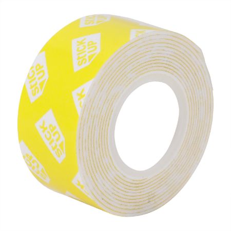 Poza cu BANDA DUBLU ADEZIVA ALBA 1.5M*25.4MM DELI