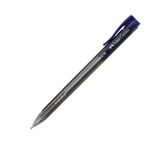 Poza cu ROLLER 1.0MM SEMI-GEL CU MECANISM ALBASTRU RX10 FABER-CASTELL