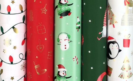 Poza cu HARTIE AMBALAJ ROLA 70CM X 2M JOLLY PARTY ROTOLUX