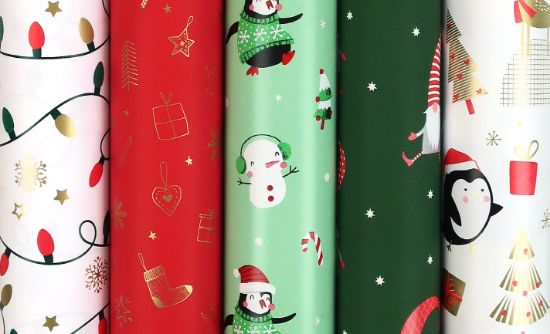 Poza cu HARTIE AMBALAJ ROLA 70CM X 2M JOLLY PARTY ROTOLUX