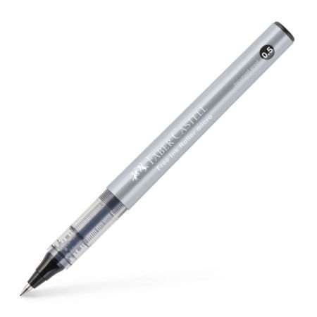 Poza cu ROLLER FREE INK 0.5MM NEGRU FABER-CASTELL