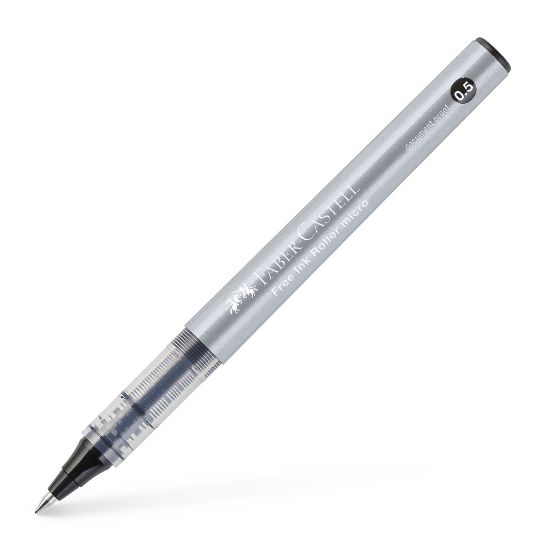 Poza cu ROLLER FREE INK 0.5MM NEGRU FABER-CASTELL