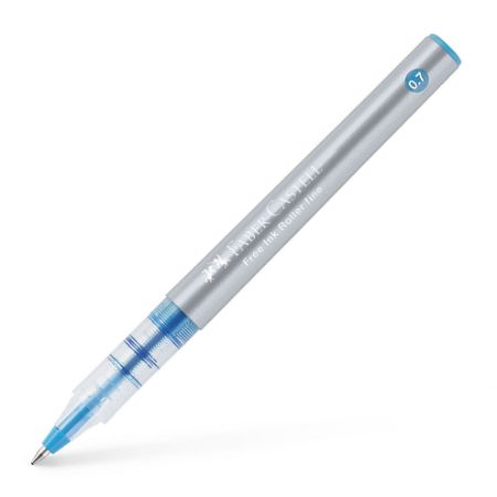 Poza cu ROLLER FREE INK 0.7MM BLEU FABER-CASTELL