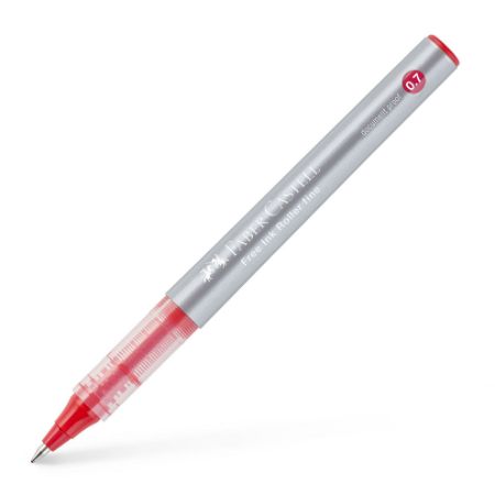 Poza cu ROLLER FREE INK 0.7MM ROSU FABER-CASTELL