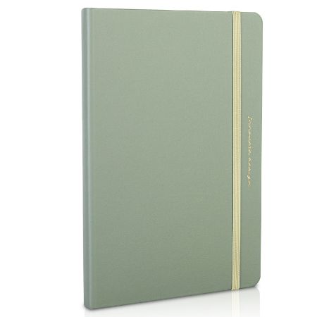 Poza cu CAIET BIROU 210*143MM 96 FILE DICTANDO COPERTA IMITATIE PIELE VERNIL DELI