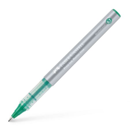 Poza cu ROLLER FREE INK 0.7MM VERDE FABER-CASTELL