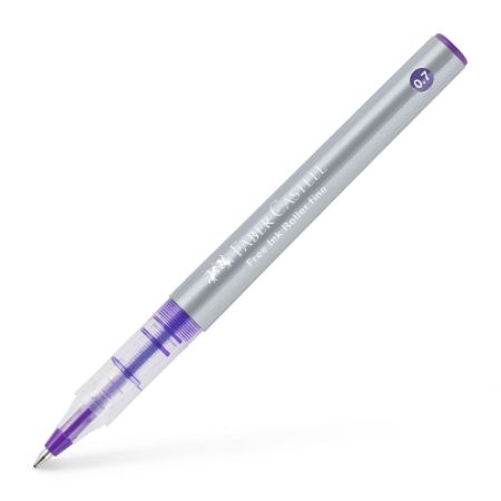 Poza cu ROLLER FREE INK 0.7MM VIOLET FABER-CASTELL