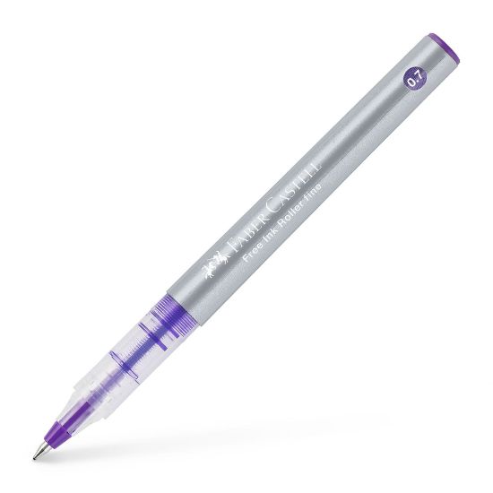 Poza cu ROLLER FREE INK 0.7MM VIOLET FABER-CASTELL