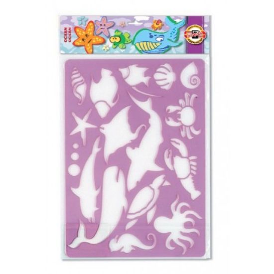 Poza cu SABLON ANIMALE OCEAN KOH-I-NOOR
