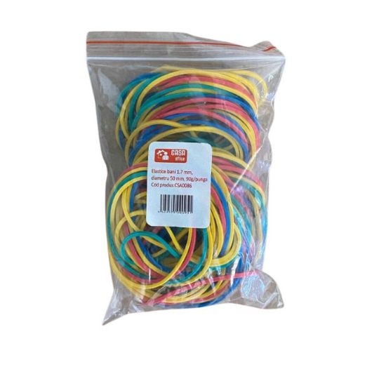 Poza cu ELASTICE BANI PUNGA 90G D 50 MM x 1.7 MM