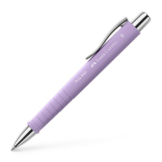 Poza cu PIX CU MECANISM SI GRIP LILA POLY BALL FABER-CASTELL