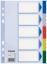 Poza cu SEPARATOARE PLASTIC A5 INDEX 5 COLI ESSELTE