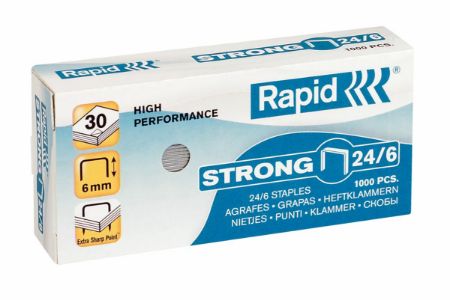 Poza cu CAPSE 24/6 30 COLI 1000/CUT STRONG RAPID