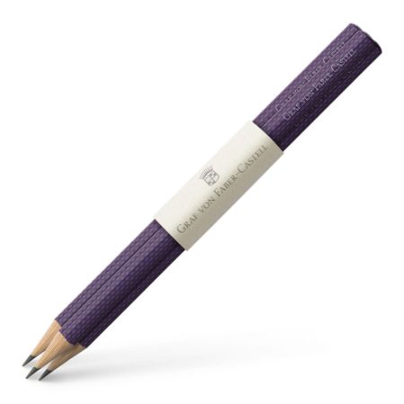 Poza cu SET 3 BUC CREION GRAFIT GUILLOCHE VIOLET GRAF VON FABER-CASTELL