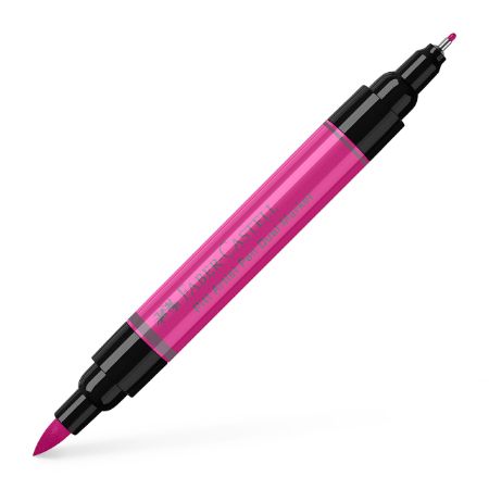 Poza cu PITT ARTIST PEN DUAL MARKER ROZ PURPURIU MEDIU 125 FABER-CASTELL