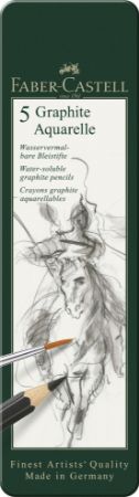 Poza cu SET 5 BUC CREION GRAFIT AQUARELLE FABER-CASTELL