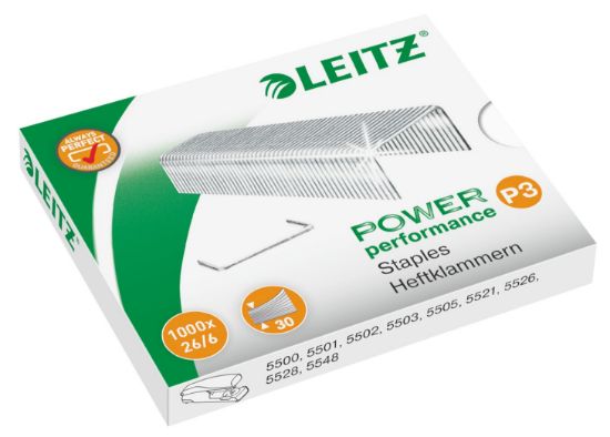Poza cu CAPSE 26/6 30 COLI 1000/CUTIE LEITZ