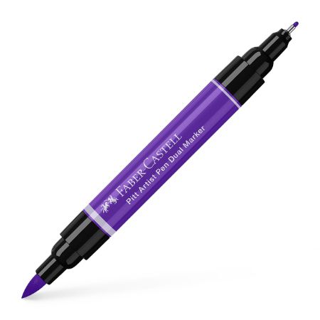 Poza cu PITT ARTIST PEN DUAL MARKER VIOLET PURPURIU 136 FABER-CASTELL
