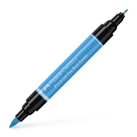 Poza cu PITT ARTIST PEN DUAL MARKER BLEU CIEL 146 FABER-CASTELL
