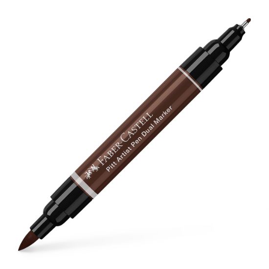 Poza cu PITT ARTIST PEN DUAL MARKER SEPIA INCHIS 175 FABER-CASTELL