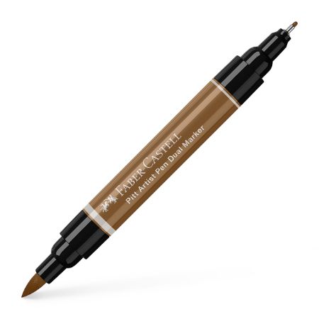 Poza cu PITT ARTIST PEN DUAL MARKER MARO UMBRA 180 FABER-CASTELL