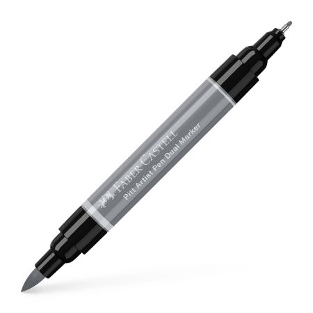 Poza cu PITT ARTIST PEN DUAL MARKER GRI RECE III 232 FABER-CASTELL