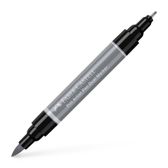 Poza cu PITT ARTIST PEN DUAL MARKER GRI RECE III 232 FABER-CASTELL