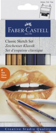 Poza cu SET DESEN 6 BUC PENTRU SCHITE FABER-CASTELL
