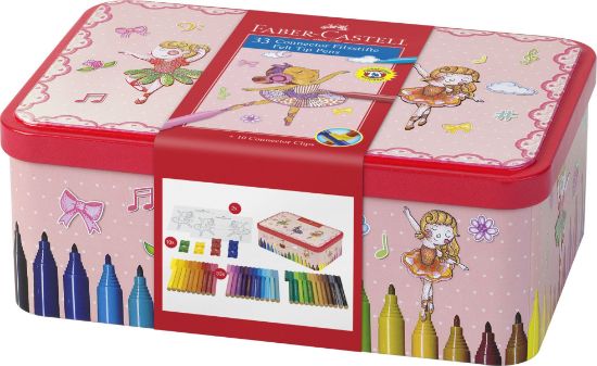 Poza cu CARIOCA 33 CULORI BALLERINA BOX CONNECTOR FABER-CASTELL