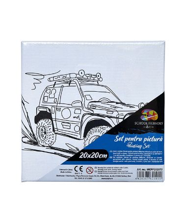 Poza cu PANZA PREDESENATA PE SASIU 20*20CM 4X4 SF ART PIGNA