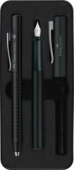Poza cu SET STILOU + PIX GRIP 2011 NEGRU FABER-CASTELL